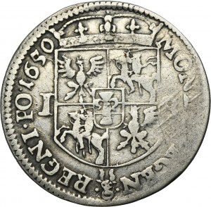 John II Casimie, 1/4 Thaler Fraustadt 1650