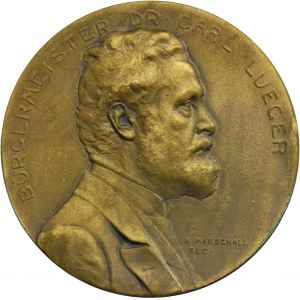 Austria, Medal 60th Birthday of Dr. Karl Lueger 1904