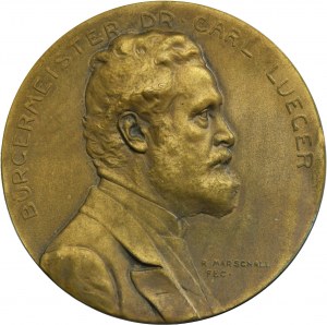 Austria, Medal 60th Birthday of Dr. Karl Lueger 1904