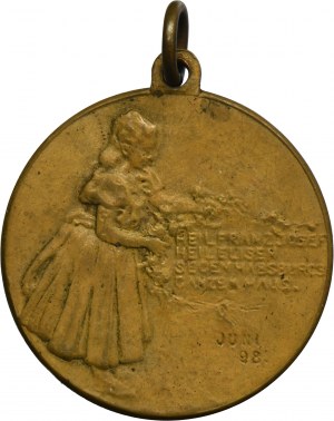 Austria, Medal 50th Anniversary of the Reign of Emperor Franz Joseph I 1898