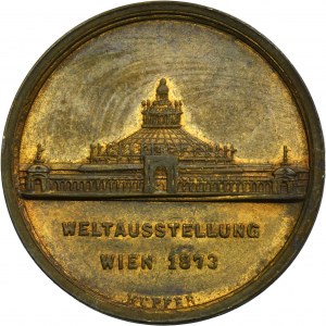 Austria, Medal on the Occasion of the Universal Exhibition in Wien 1873