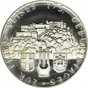 Austria, Medal 175th Anniversary of the Birth of Wolfgang Amadeus Mozart 1931
