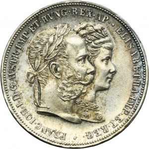 Austria, Franz Joseph I, 2 Gulden Wien 1879