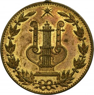 Austria, Medal of the Vienna Male Choir Society in Bucharest 1897