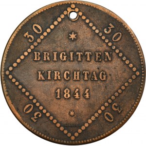 Austria, Medal 50-lecie chóru męskiego w Wiedniu 1894