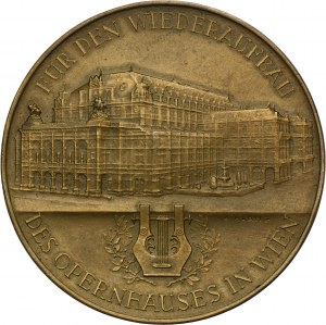 Austria, Medal foundation of the Vienna Opera 1869