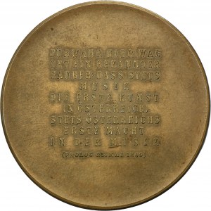 Austria, Medal foundation of the Vienna Opera 1869