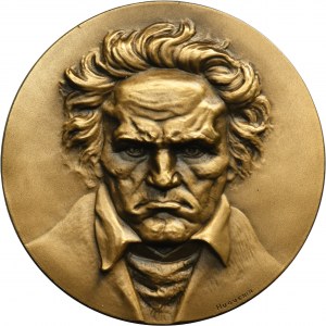 Austria, Medal 200th Anniversary of the Birth of Ludwig van Beethoven 1970