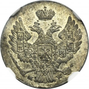 5 groschen Warsaw 1840 MW - NGC MS66