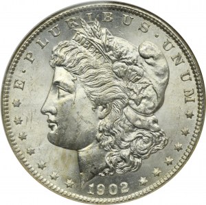 USA, 1 Dollar New Orlean 1902 O - Morgan - NGC MS63