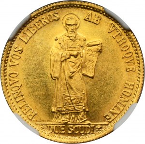 San Marino, 2 Scudo Rome 1974 - NGC MS66