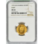 San Marino, 2 Scudo Rome 1974 - NGC MS66