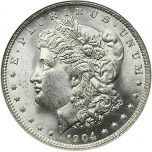 USA, 1 Dollar New Orleans 1904 O - Morgan - NGC MS63