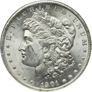 USA, 1 Dollar New Orleans 1901 O - Morgan - NGC MS63