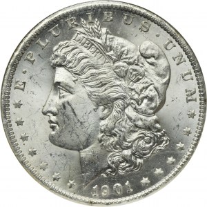 USA, 1 Dollar New Orleans 1901 O - Morgan - NGC MS63