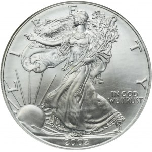 USA, 1 Dollar Philadelphia 2002 - Walking Liberty - NGC MS69