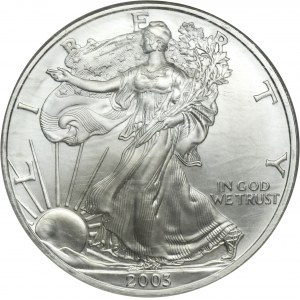 USA, 1 Dollar Philadelphia 2003 - Walking Liberty - NGC MS69