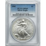 USA, 1 Dollar Philadelphia 2000 - Walking Liberty - PCGS MS69