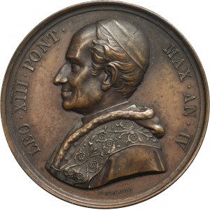 Papal States, Vatican, Leo XIII, Medal 1881