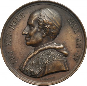 Papal States, Vatican, Leo XIII, Medal 1881