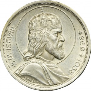 Hungary, Miklós Horthy, 5 Pengö Budapest 1938 BP