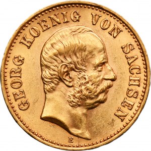 Germany, Kingdom of Saxony, Georg I, 20 Mark Muldenhütten 1903 E - RARE