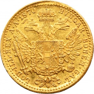 Austria, Franz Joseph I, Ducat Wien 1870