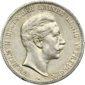 Niemcy, Królestwo Prus, Wilhelm II, 5 Marek Berlin 1907 A
