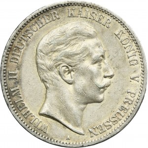 Niemcy, Królestwo Prus, Wilhelm II, 5 Marek Berlin 1907 A