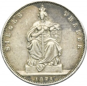 Germany, Kingdom of Prussia, Wilhelm I, Siegesthaler Berlin 1871 A