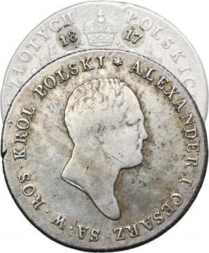 Kingdom of Poland, 5 zloty Warsaw 1817 IB
