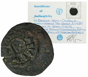 Provincial Rome, Judea, Herod the Great, Hemi Chalcous