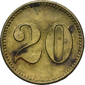 Beuthn, Roßberg, Consolidierte Heinitzgrube, 20 Pfennig - UNLISTED