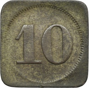 Königshütte, Bismarckhütte, Bismarckhütte, 10 Pfennig - UNLISTED