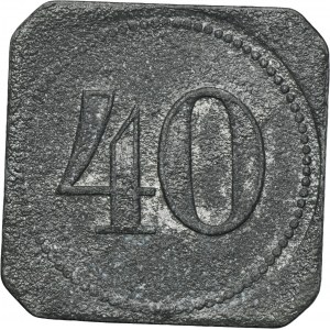 Königshütte, Bismarckhütte, Bismarckhütte, 40 Pfennig - UNLISTED