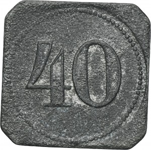 Königshütte, Bismarckhütte, Bismarckhütte, 40 Pfennig - UNLISTED