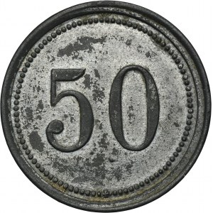 Königshütte, Bismarckhütte, Bismarckhütte, 50 Pfennig