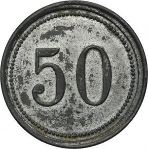Königshütte, Bismarckhütte, Bismarckhütte, 50 Pfennig