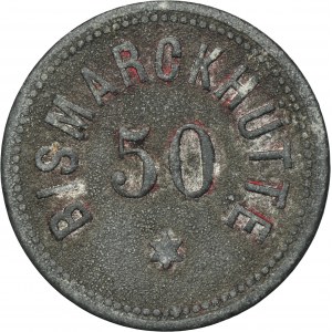 Königshütte, Bismarckhütte, Bismarckhütte, 50 Pfennig