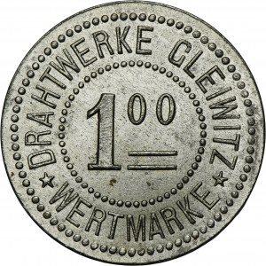 Gleiwitz, Drahtwerke, 1 Mark