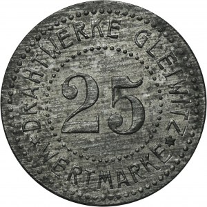 Gleiwitz, Drahtwerke, 25 Pfennig