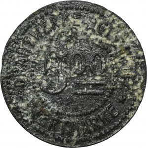 Gleiwitz, Drahtwerke, 5 Mark