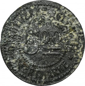 Gleiwitz, Drahtwerke, 5 Mark