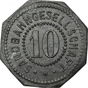 Gleiwitz, Sandbahngesellschaft, 10 Pfennig