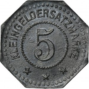 Gleiwitz, Sandbahngesellschaft, 5 Pfennig