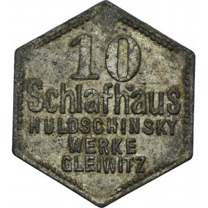 Gleiwitz, Huldschinsky Werke, 10 Pfennig - UNLISTED