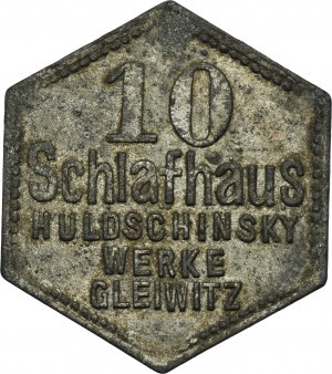 Gleiwitz, Huldschinsky Werke, 10 Pfennig - UNLISTED