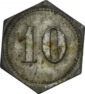 Gleiwitz, Huldschinsky Werke, 10 Pfennig - UNLISTED