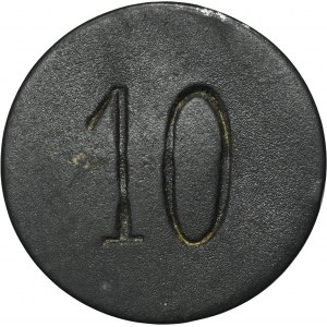 Ruda in Oberschlesien, Morgenroth, Paulusgrube, 10 Pfennig