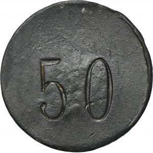 Ruda in Oberschlesien, Morgenroth, Paulusgrube, 50 Pfennig